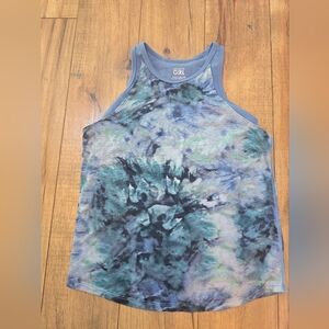Athleta Girl Blue and Green Tank Top